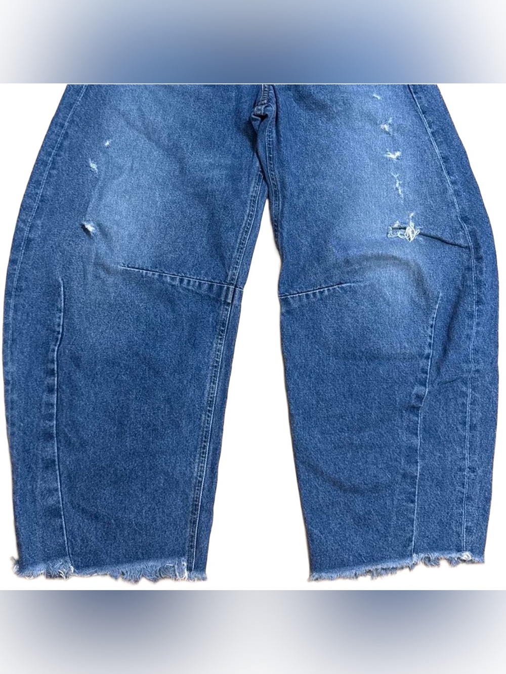 Citizens Of Humanity Horseshoe Blue Barrel Wide Leg Jeans Size 25